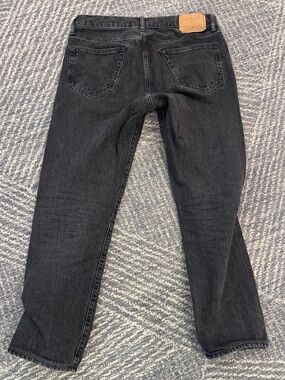 Buck Mason Black Slim Straight Maverick Jeans 31x30